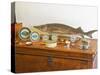 Table of Fish, Caviar, Tins, Glass Jars with Pate-Per Karlsson-Stretched Canvas