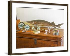 Table of Fish, Caviar, Tins, Glass Jars with Pate-Per Karlsson-Framed Photographic Print