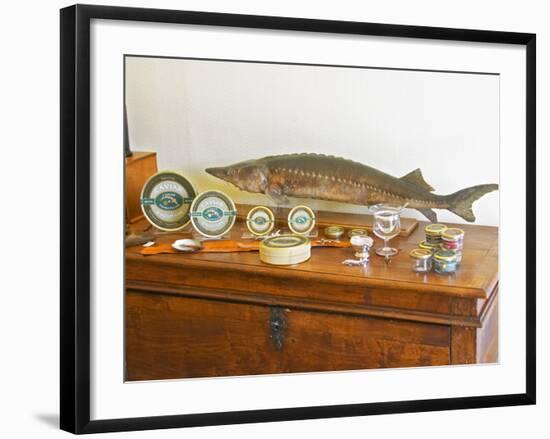 Table of Fish, Caviar, Tins, Glass Jars with Pate-Per Karlsson-Framed Photographic Print