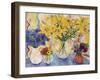 Table of Flowers-Lorraine Platt-Framed Giclee Print