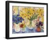 Table of Flowers-Lorraine Platt-Framed Giclee Print