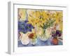 Table of Flowers-Lorraine Platt-Framed Giclee Print