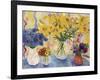 Table of Flowers-Lorraine Platt-Framed Giclee Print