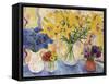 Table of Flowers-Lorraine Platt-Framed Stretched Canvas