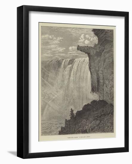 Table Rock, Niagara-null-Framed Giclee Print