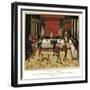 Table Service of a Lady of Quality, 15th Century-null-Framed Giclee Print