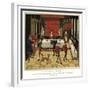 Table Service of a Lady of Quality, 15th Century-null-Framed Giclee Print