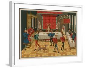 Table Service of a Lady of Quality-null-Framed Giclee Print