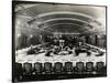 Table Set for a Banquet at the Ritz-Carlton Hotel, 1913-Byron Company-Stretched Canvas