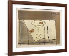 Table Setting-Bernard Buffet-Framed Collectable Print