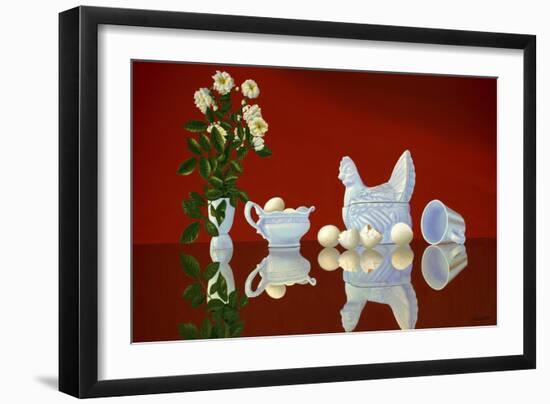 Table Setting-Eduardo Camoes-Framed Giclee Print