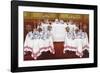 Table Settings - Supper-The Vintage Collection-Framed Giclee Print