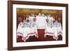 Table Settings - Supper-The Vintage Collection-Framed Giclee Print