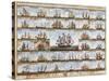 Table Showing Every Type of Sailing Ship in the Mediterranean-null-Stretched Canvas