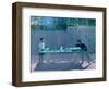 Table Tennis, France, 1996-Andrew Macara-Framed Premium Giclee Print