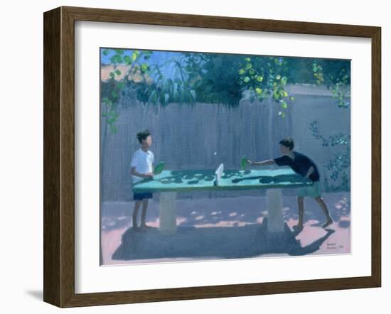 Table Tennis, France, 1996-Andrew Macara-Framed Giclee Print