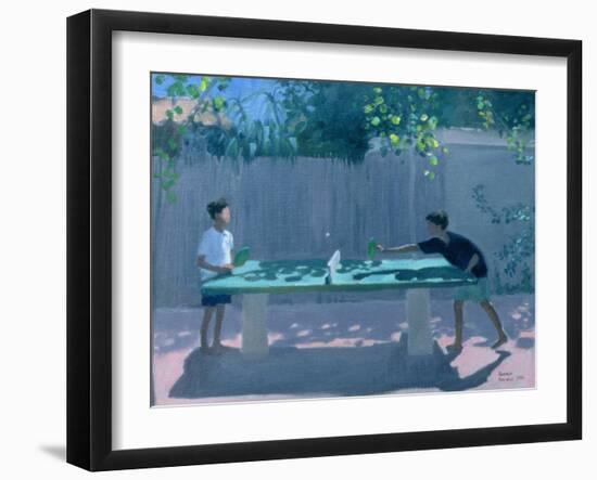 Table Tennis, France, 1996-Andrew Macara-Framed Giclee Print