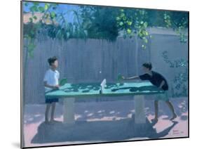 Table Tennis, France, 1996-Andrew Macara-Mounted Giclee Print