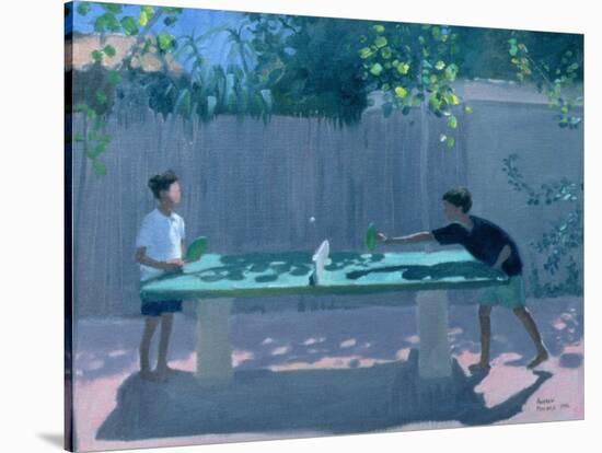 Table Tennis, France, 1996-Andrew Macara-Stretched Canvas