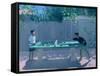Table Tennis, France, 1996-Andrew Macara-Framed Stretched Canvas