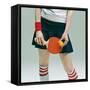 Table Tennis Player-Ryuhei Shindo-Framed Stretched Canvas