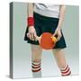 Table Tennis Player-Ryuhei Shindo-Stretched Canvas