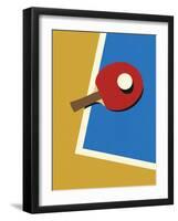 Table Tennis Team Red-Rosi Feist-Framed Giclee Print