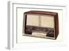 Table Top Radio-null-Framed Art Print