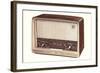 Table Top Radio-null-Framed Art Print