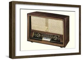 Table Top Radio-null-Framed Premium Giclee Print