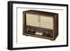 Table Top Radio-null-Framed Art Print