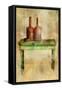 Table with Bottles-Mark Gordon-Framed Stretched Canvas