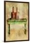 Table with Bottles-Mark Gordon-Framed Giclee Print