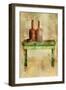 Table with Bottles-Mark Gordon-Framed Premium Giclee Print