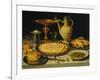 Table with Cakes, Chicken and Olives-Clara Peeters-Framed Giclee Print