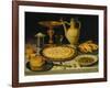 Table with Cakes, Chicken and Olives-Clara Peeters-Framed Giclee Print