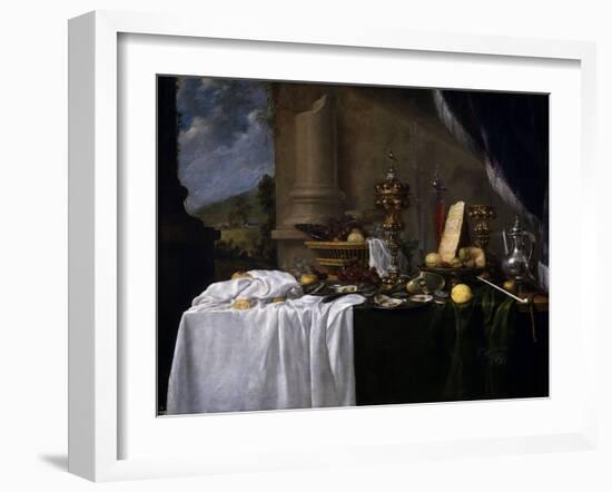 Table with Desserts-Andries Benedetti-Framed Giclee Print