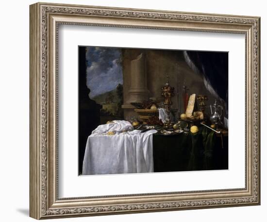 Table with Desserts-Andries Benedetti-Framed Giclee Print
