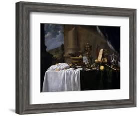 Table with Desserts-Andries Benedetti-Framed Giclee Print