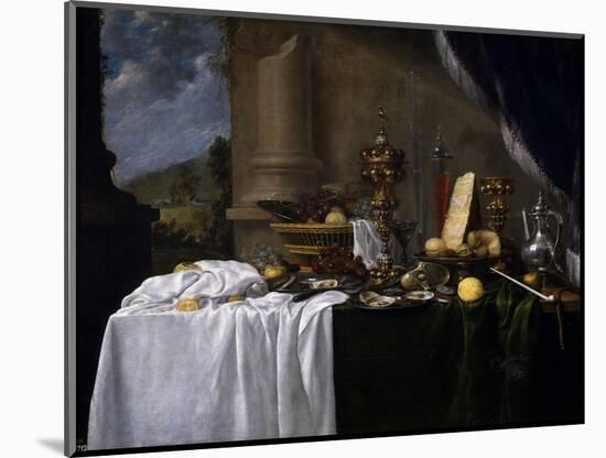 Table with Desserts-Andries Benedetti-Mounted Giclee Print