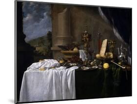 Table with Desserts-Andries Benedetti-Mounted Giclee Print