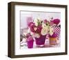 Table with Roses-null-Framed Art Print