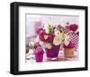 Table with Roses-null-Framed Art Print