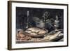 Table-Clara Peeters-Framed Art Print