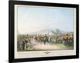 Tableau De L'Armee Imperiale De Toute Les Russies, from 'Tableau Des Armees De L'Europe'-Georg Emanuel Opitz-Framed Giclee Print