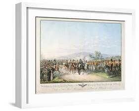 Tableau De L'Armee Imperiale De Toute Les Russies, from 'Tableau Des Armees De L'Europe'-Georg Emanuel Opitz-Framed Giclee Print