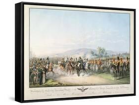 Tableau De L'Armee Imperiale De Toute Les Russies, from 'Tableau Des Armees De L'Europe'-Georg Emanuel Opitz-Framed Stretched Canvas