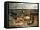 Tableau de nature morte dit Nature morte au homard-Eugene Delacroix-Framed Stretched Canvas