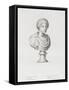 Tableau du Cabinet du Roi, statues et bustes antiques des Maisons Royales Tome II : planche 20-Etienne Baudet-Framed Stretched Canvas