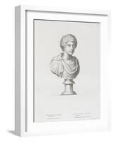 Tableau du Cabinet du Roi, statues et bustes antiques des Maisons Royales Tome II : planche 20-Etienne Baudet-Framed Giclee Print